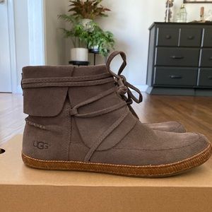 Ugg Reid Booties, Slate 8.5 women’s